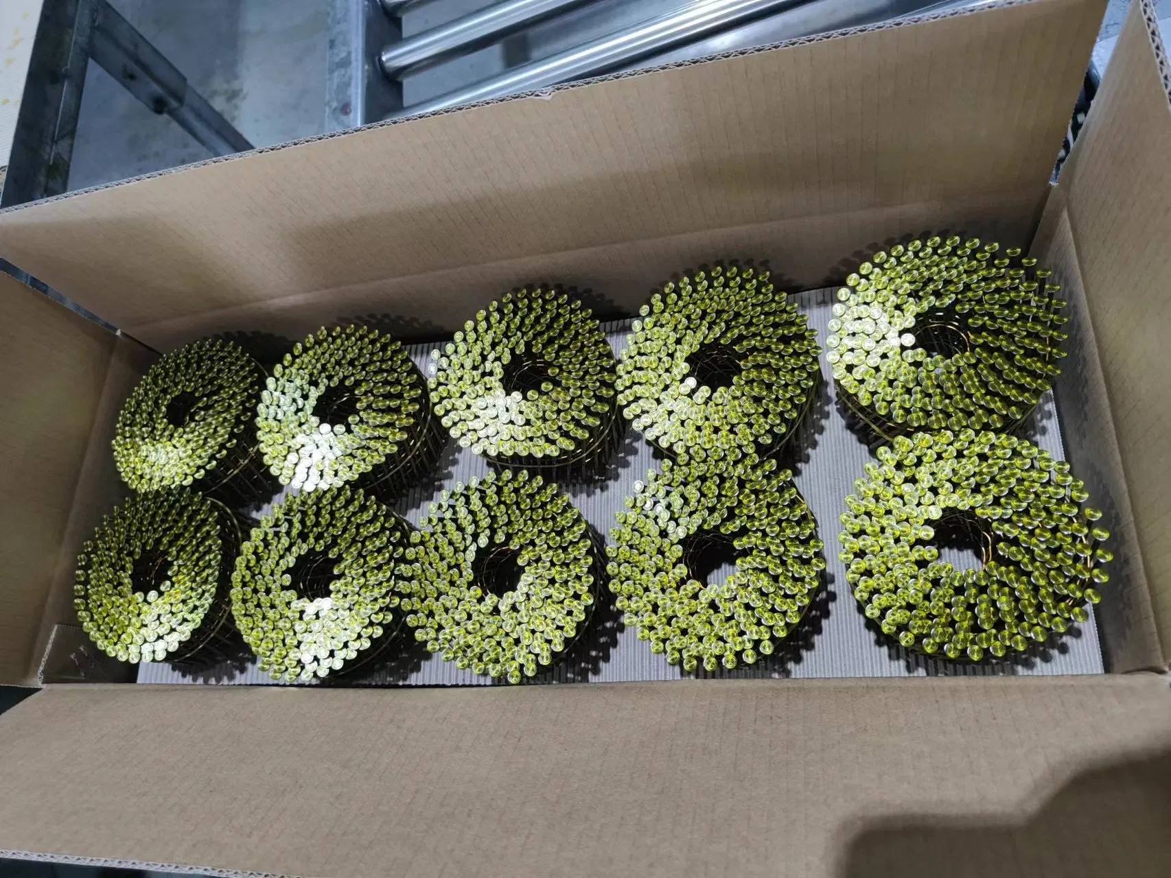 Screw Shank Ring Coil Nails Coil Roofing Wire Nails Factory