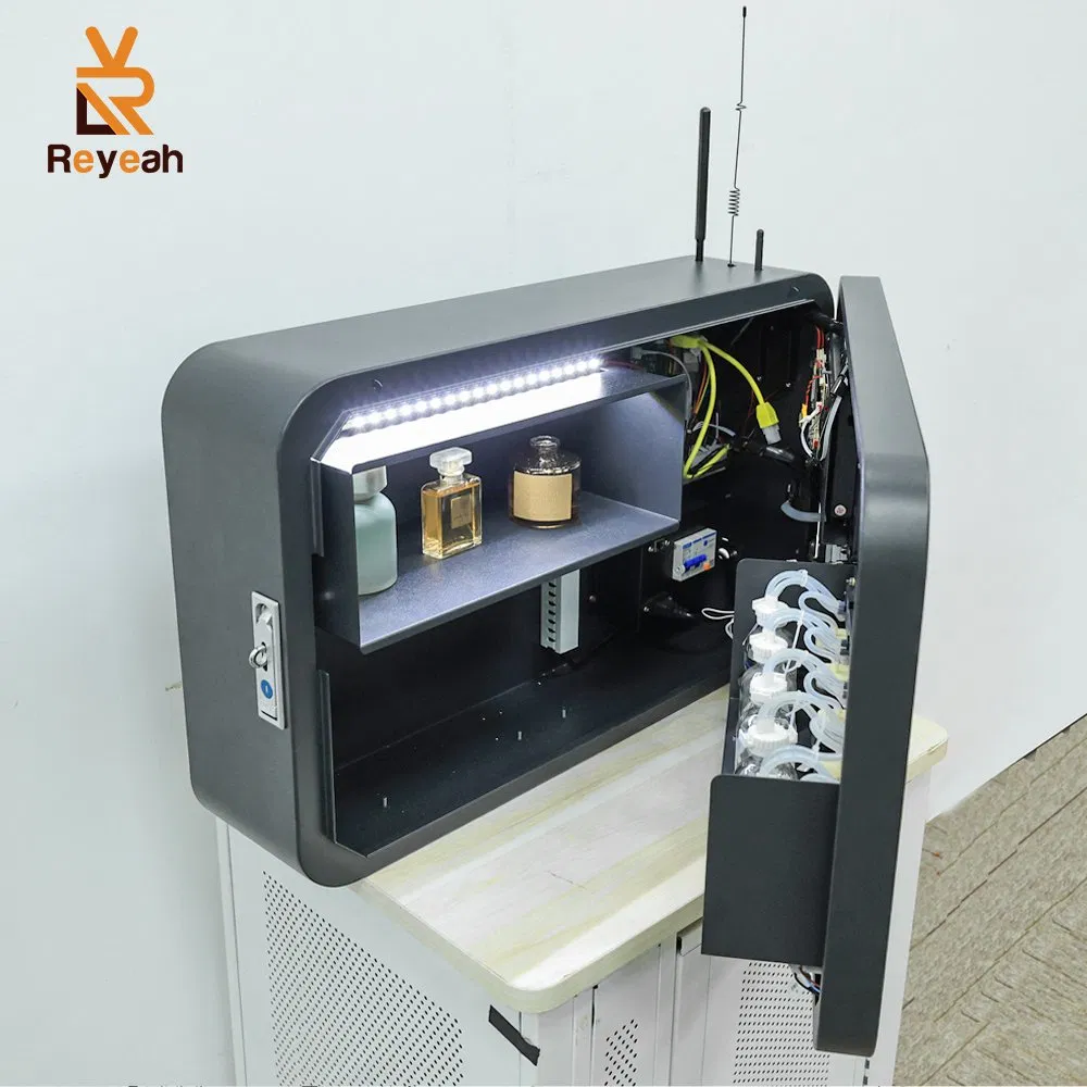 Automatic Mini Smart Fragrance Bottle Mist Splash Perfume Wall Mounted Perfume Spray Vending Machines with Tester