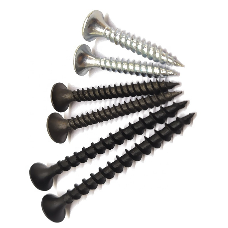 Black Phosphate Gypsum Board Drywall Screws for Wood and Metal 1kg/Box
