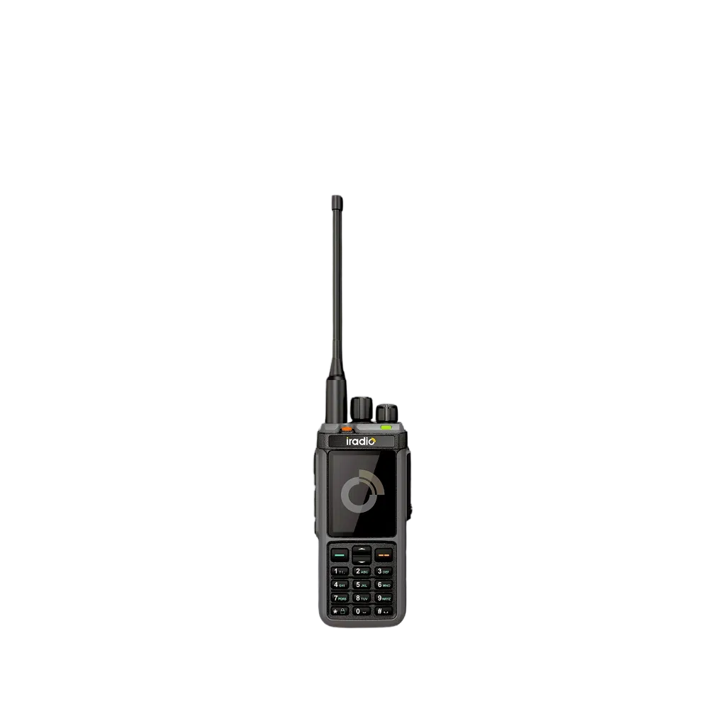Iradio R6000 Digital Two-Way Radio System with Aviation Frequency and Startup Logo