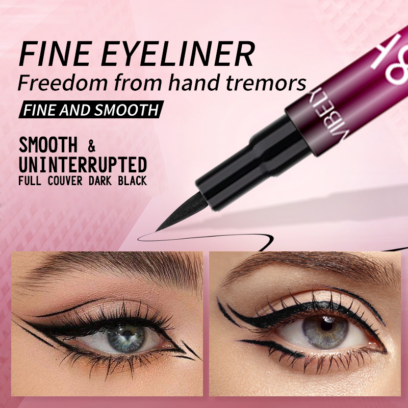 Wholesale Eye Makeup 36 Hours Long Lasting Non-Smudge Waterproof Black Eyeliner Set