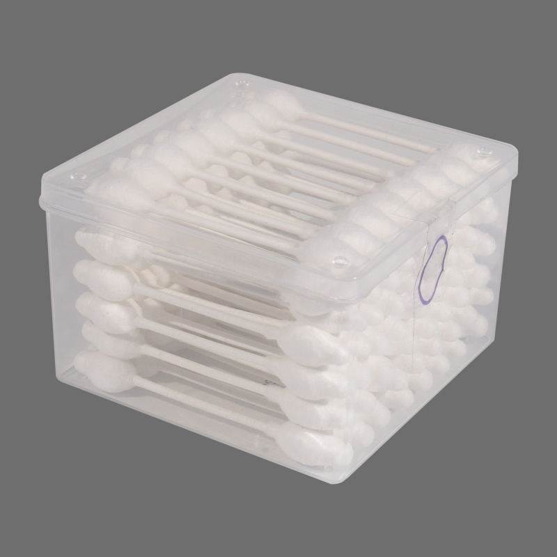 Baby Eco-Friendly Double Spiral Head Super Fine Cotton Buds