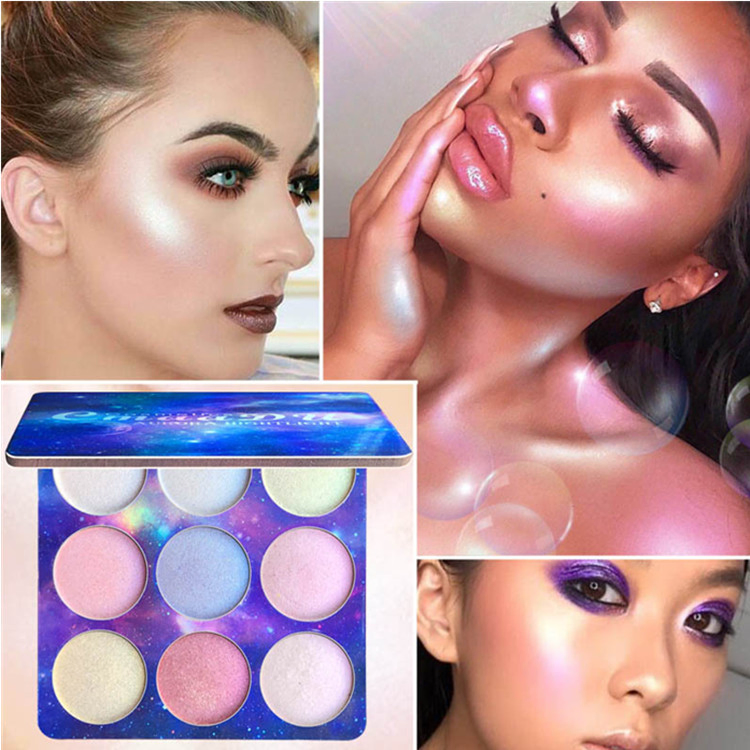 Powder Bronzer Pearl Color Chameleon Highlight Private Label Highlighter Makeup