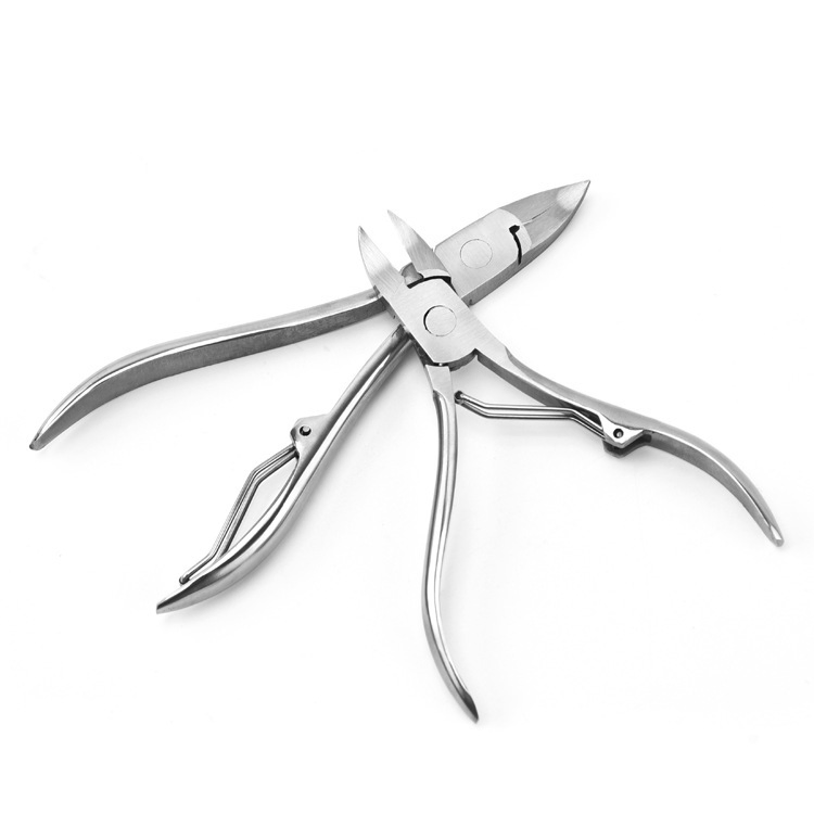Soft Handle Stainless Steel Cuticle Nipper Manicure Nail File