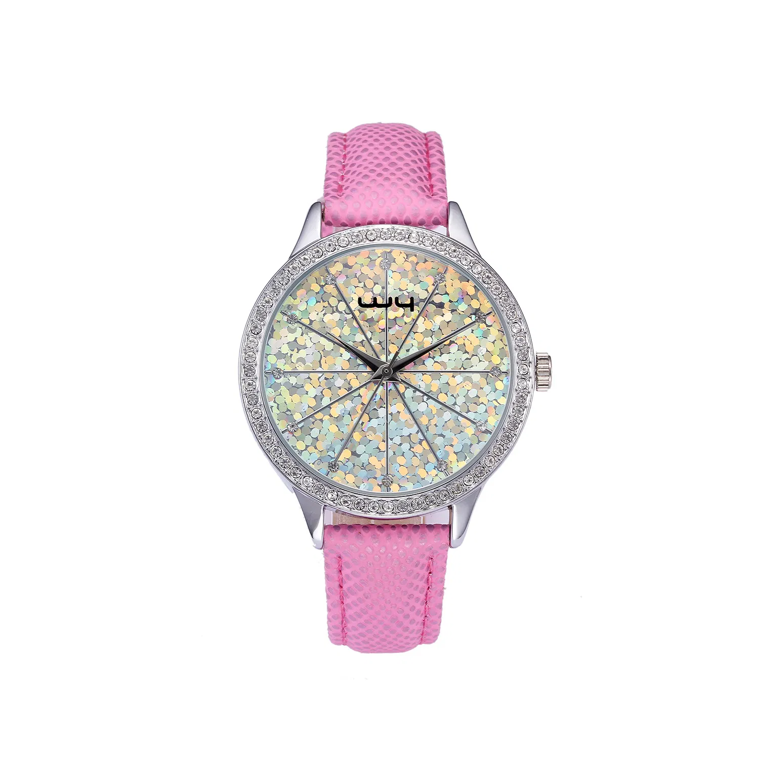 Japan Movt Quartz Stainless Steel Back Waterproof Women Watch Wy-028