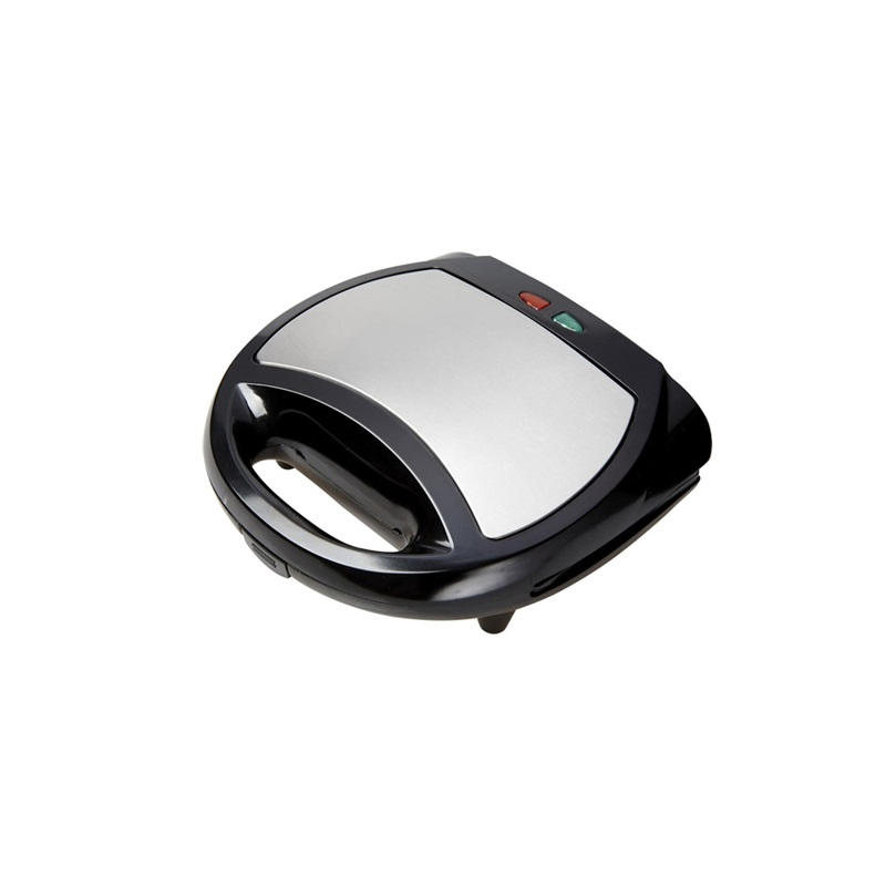 Electric Press Fixed 2-Slice Sandwich Maker with Non-Stick Coated Plates