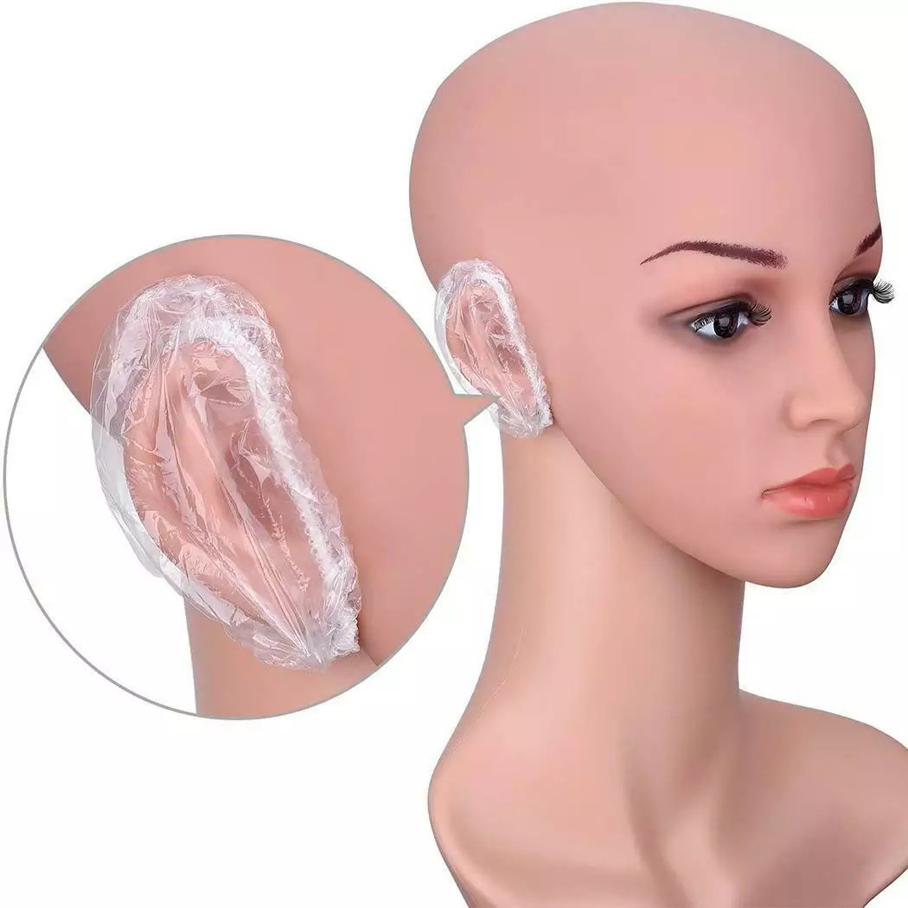 Supply Plastic Shower Hat PE Ear Cap