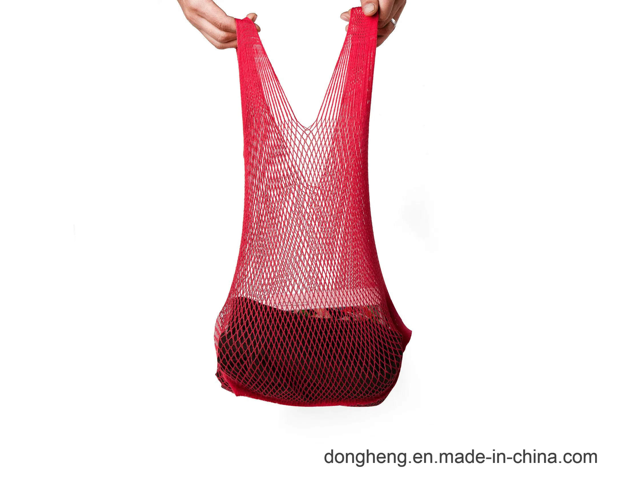 Eco-Friendly Knitting Fishnet Handbag