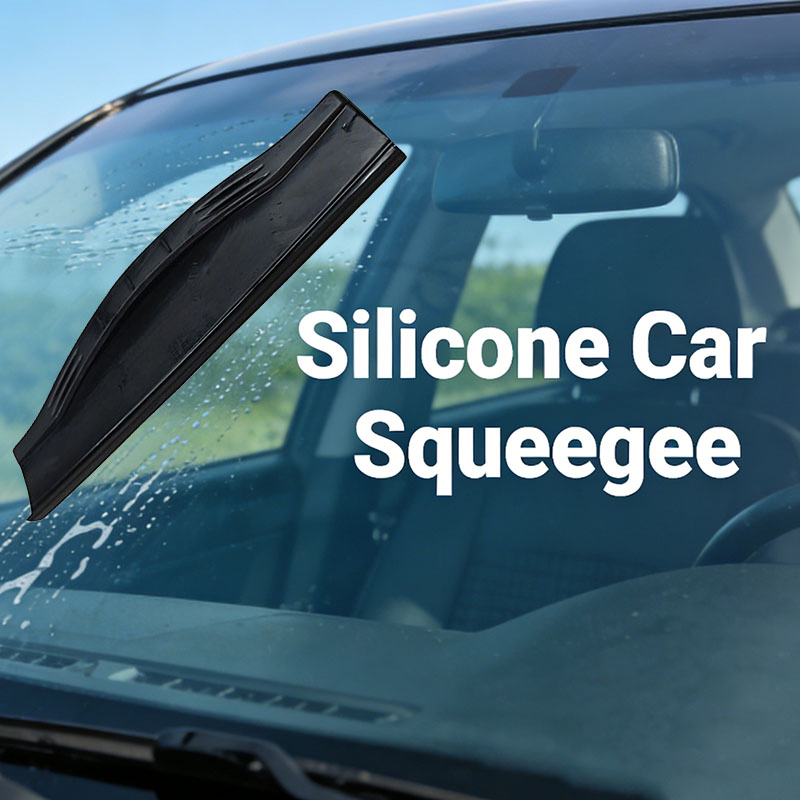 Esun Non-Scratch Soft Silicone Handy Squeegee for Car Window Cleaning