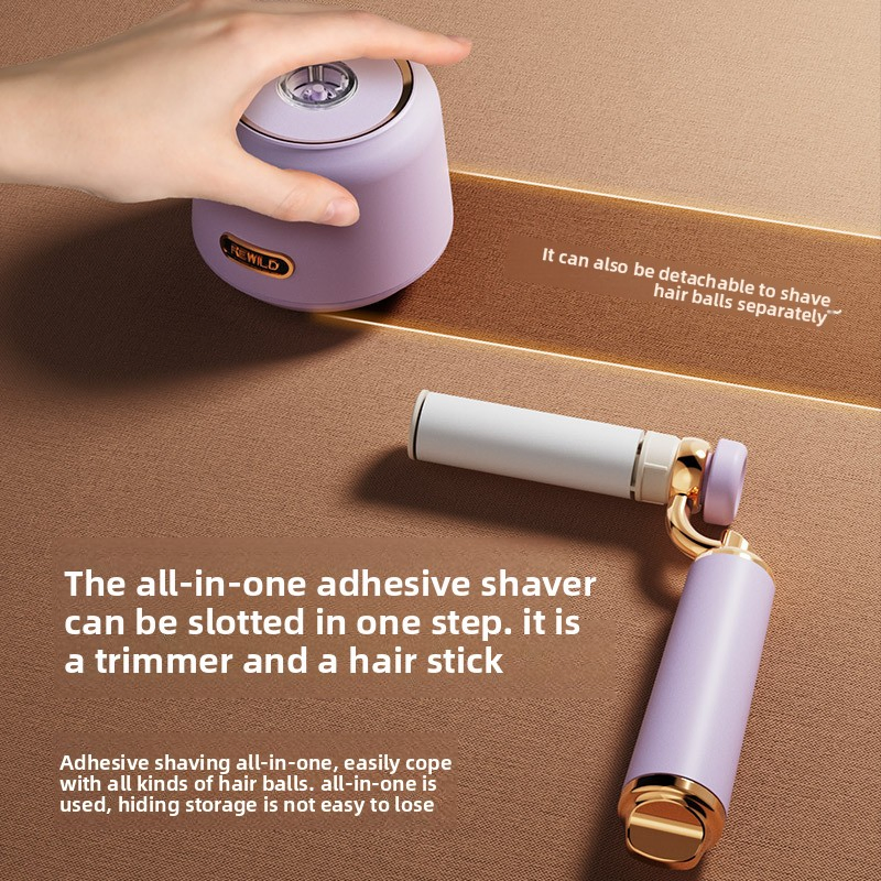 USB Rechargeable Dual-Purpose Electric Rechargeable Hairball Remover Trimmer