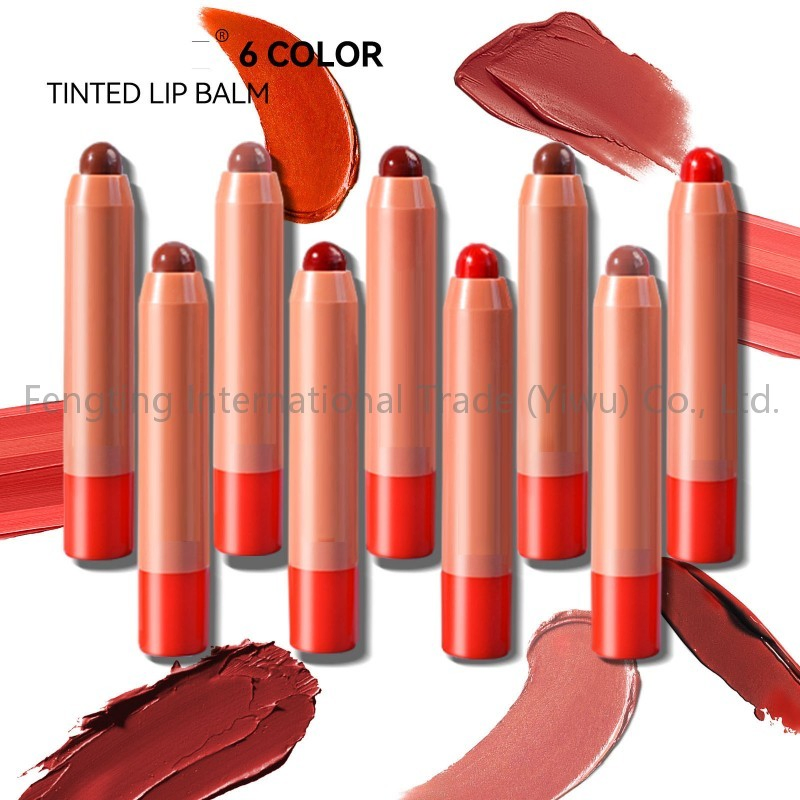 Daily Make-up Color Pop Lip Balm Waterproof Long Lasting Silky Matte Lipbalm Cosmetics