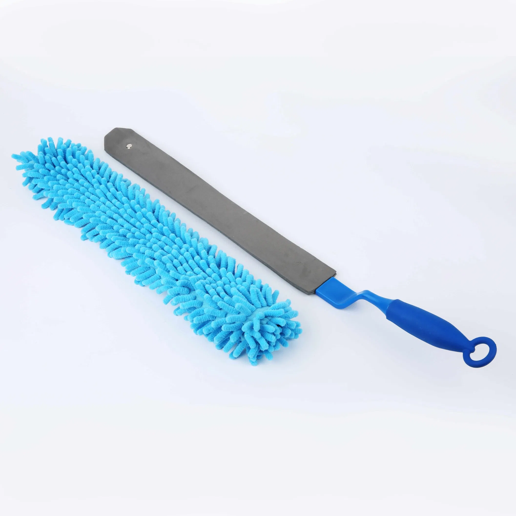 Chenille Double-Use Microfiber and Plastic Interior Car Cleaning Hand Design Wet and Dry Duster
