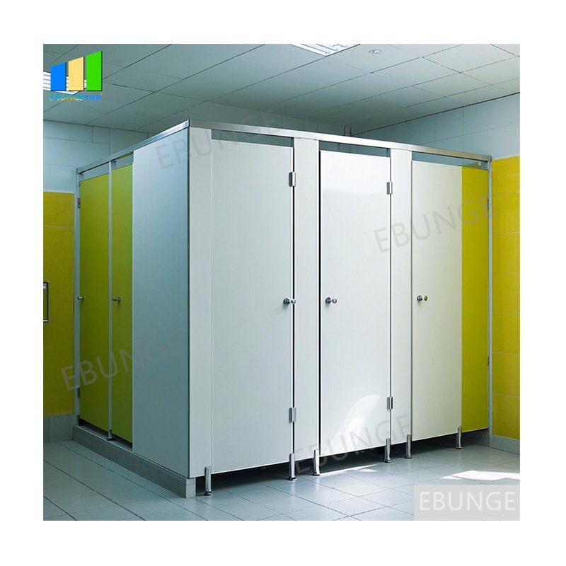 2025 New Phenolic Boards Toilet Cubicles Paint Free Kuwait Toilet Partitions Wear-Resistant Bathroom Cubicles