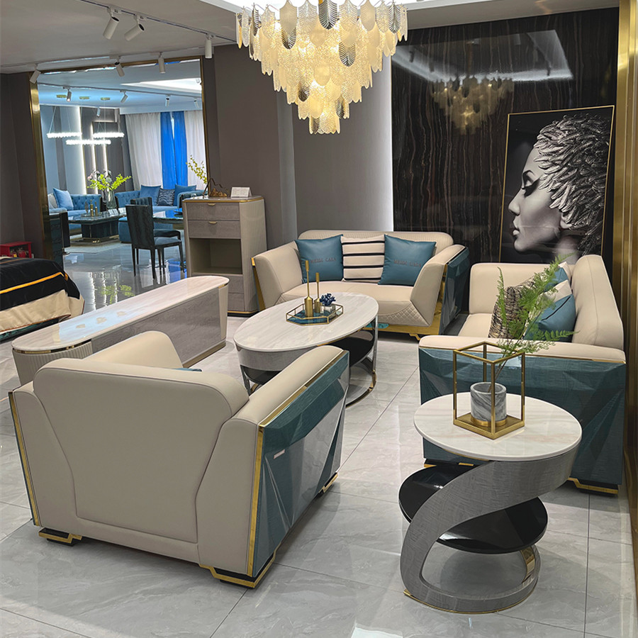 Комплект мебели для гостиной диван столик кресла