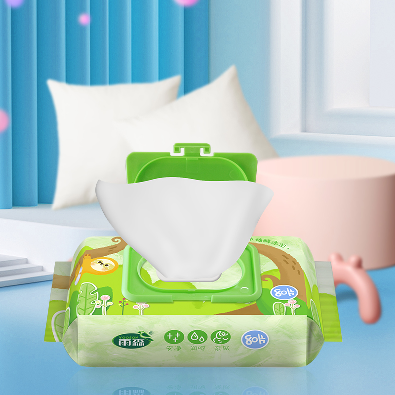 Alcohol-Free Baby Wet Wipes for Safe Hand and Mouth Cleaning