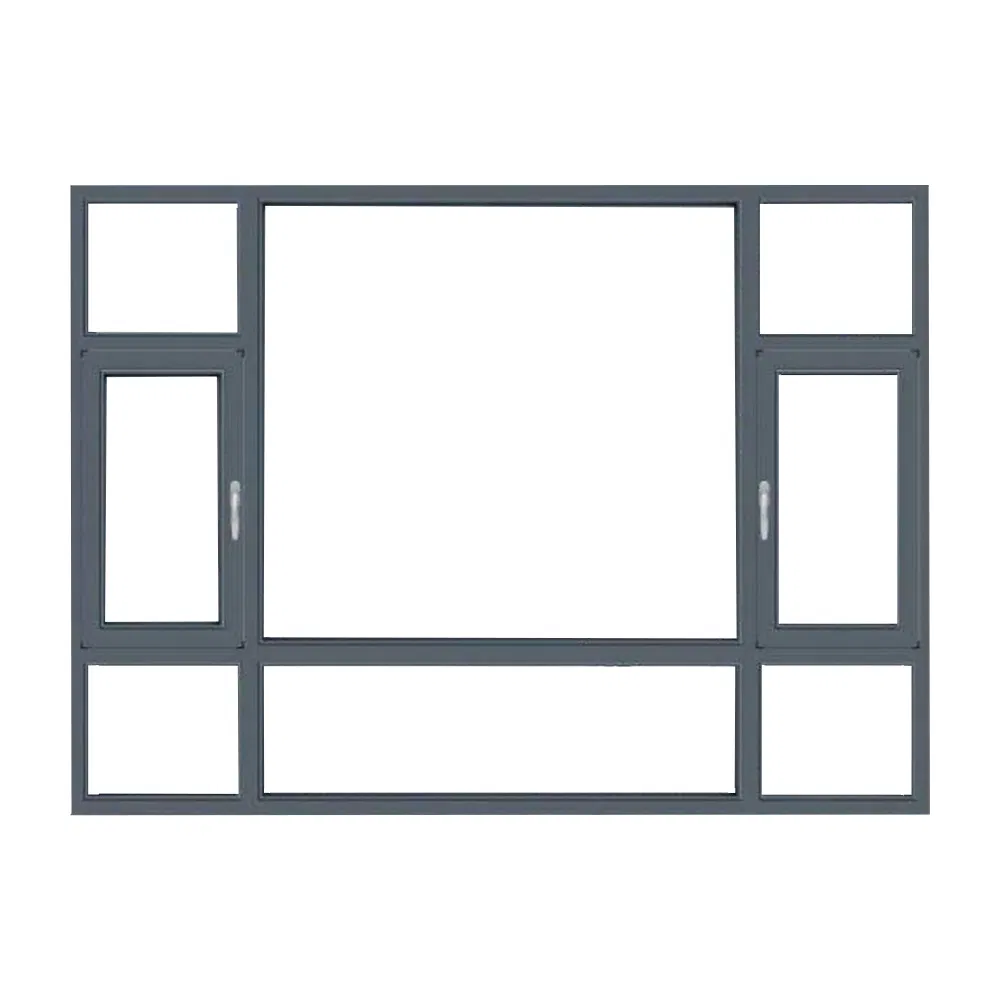 Safe Aluminum Alloy Sliding Window Aluminum Window Frames & Casement Window