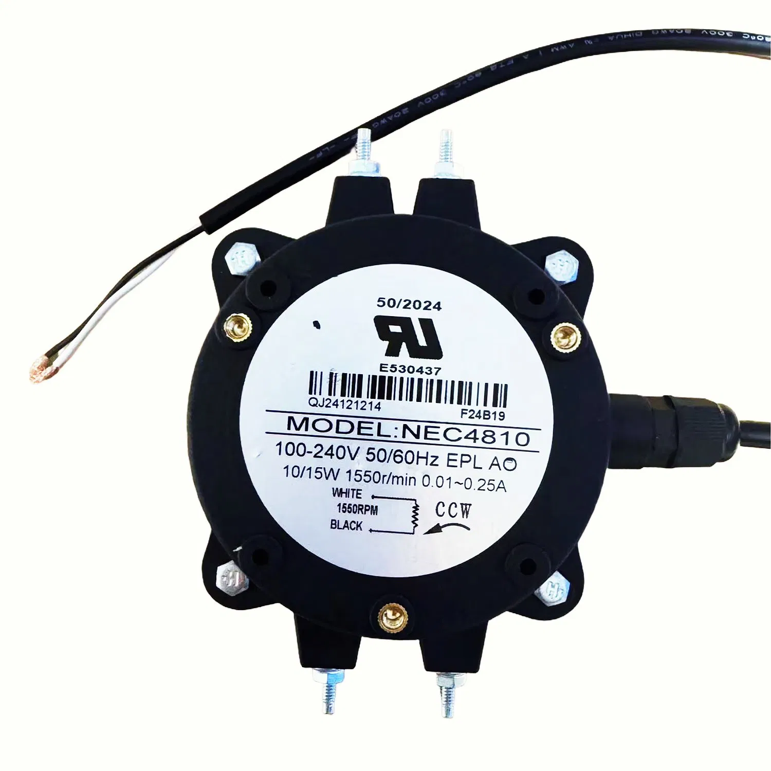 Electronically 220-240/110-120V Ventilation Fan Ec Motor for Radiator