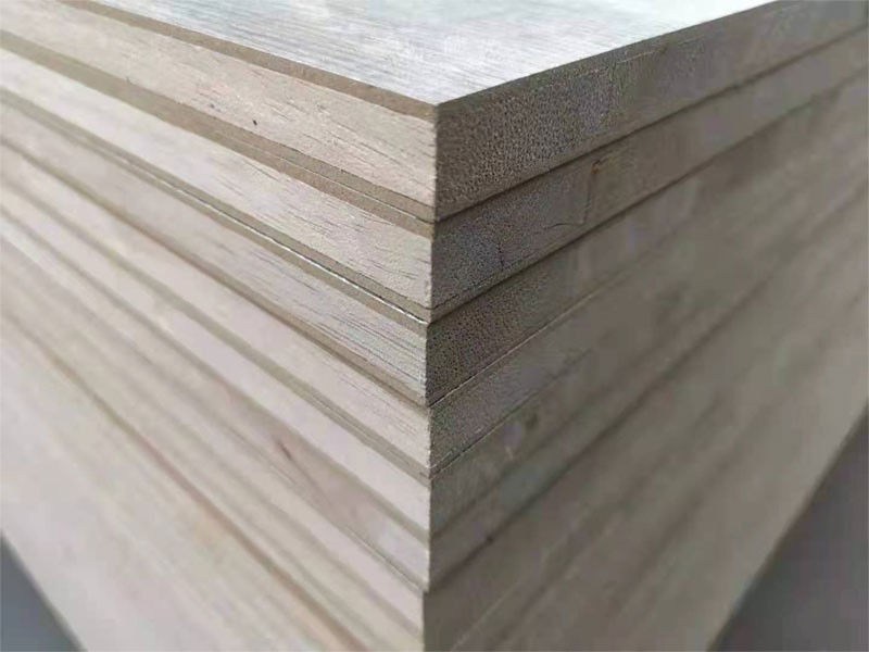 Factory Price Natural Veneer /Melamine Paper Faced Wood Block Board From Linyi