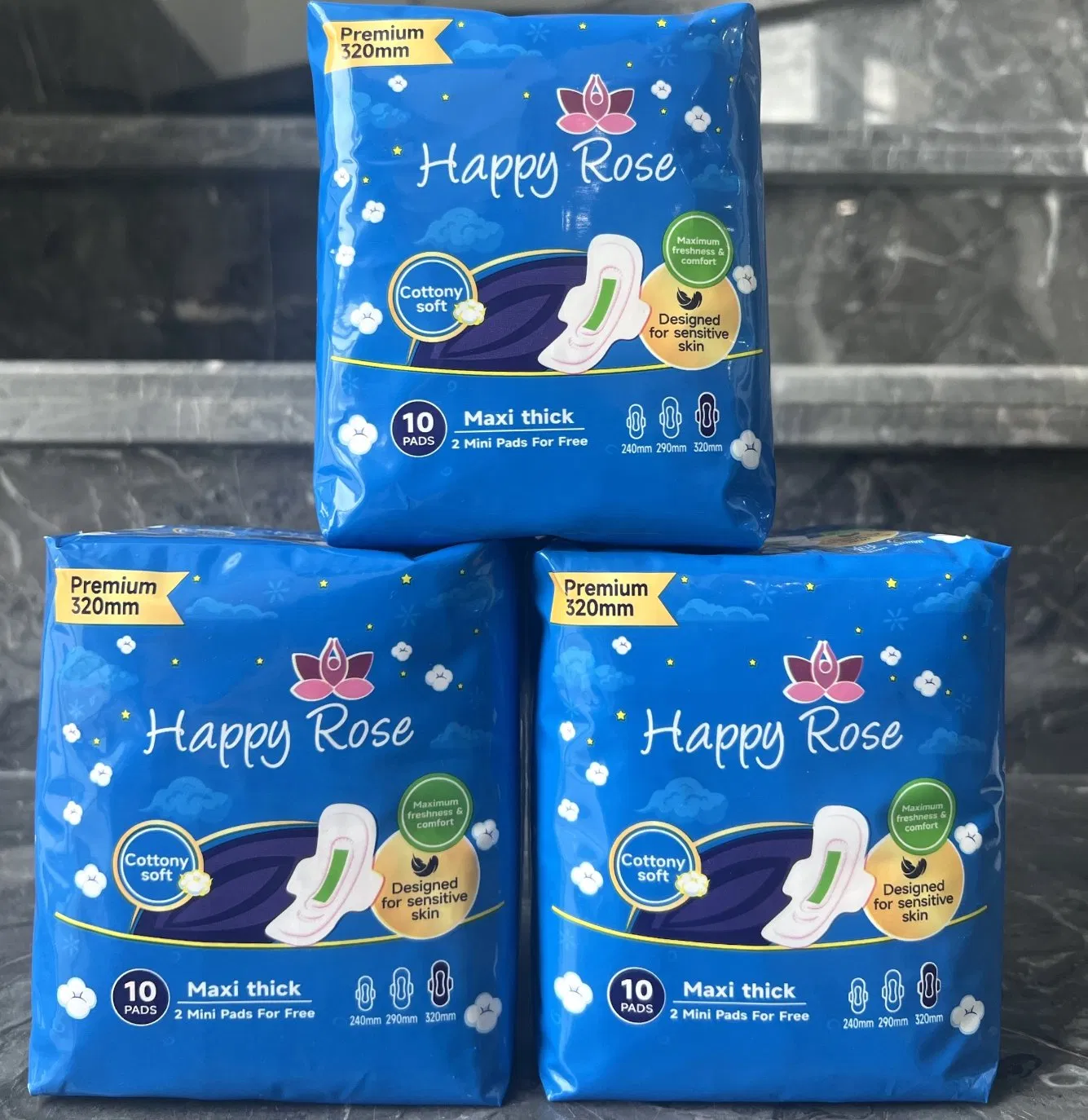 Factory Wholesale Bulk Order Ultra Absorbent Quick Absorption Sanitary Pads