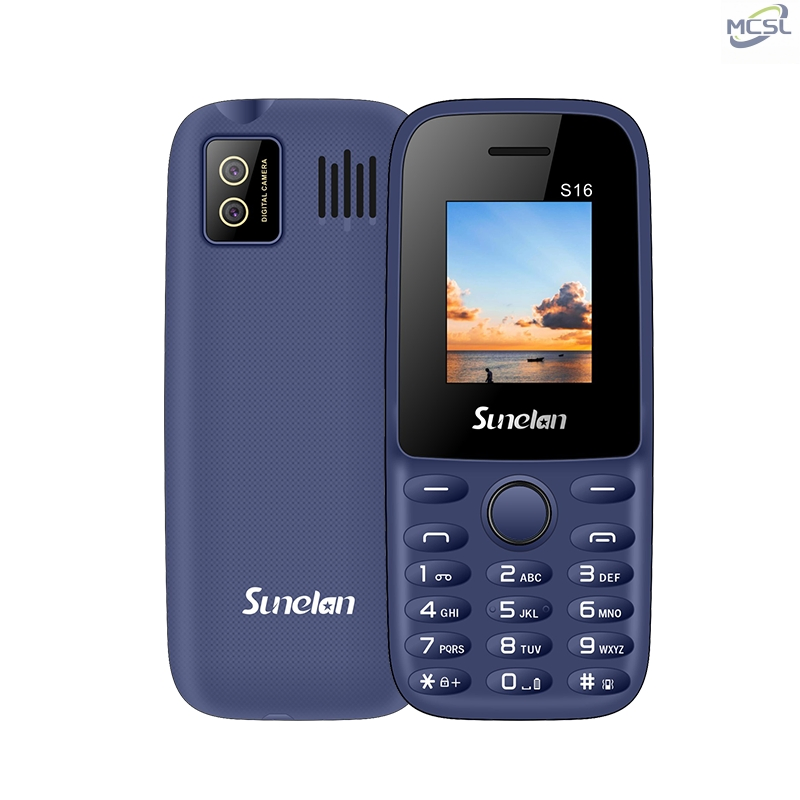 Кнопочный телефон Sunelan S16, 2 SIM, 1.8 дюйма