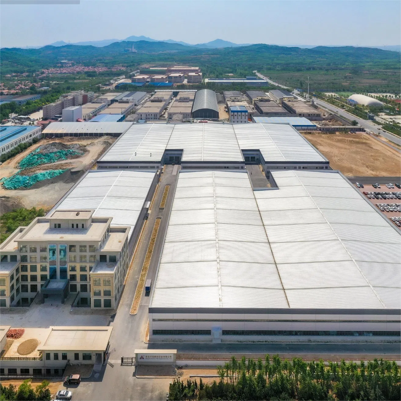 Lightweight Prefab Metal Steel Warehouse Building with High Seismic Resistance