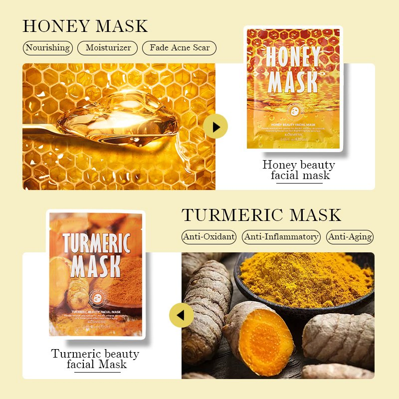 Rose Infused Moisturizing Honey Facial Mask with Glycerin