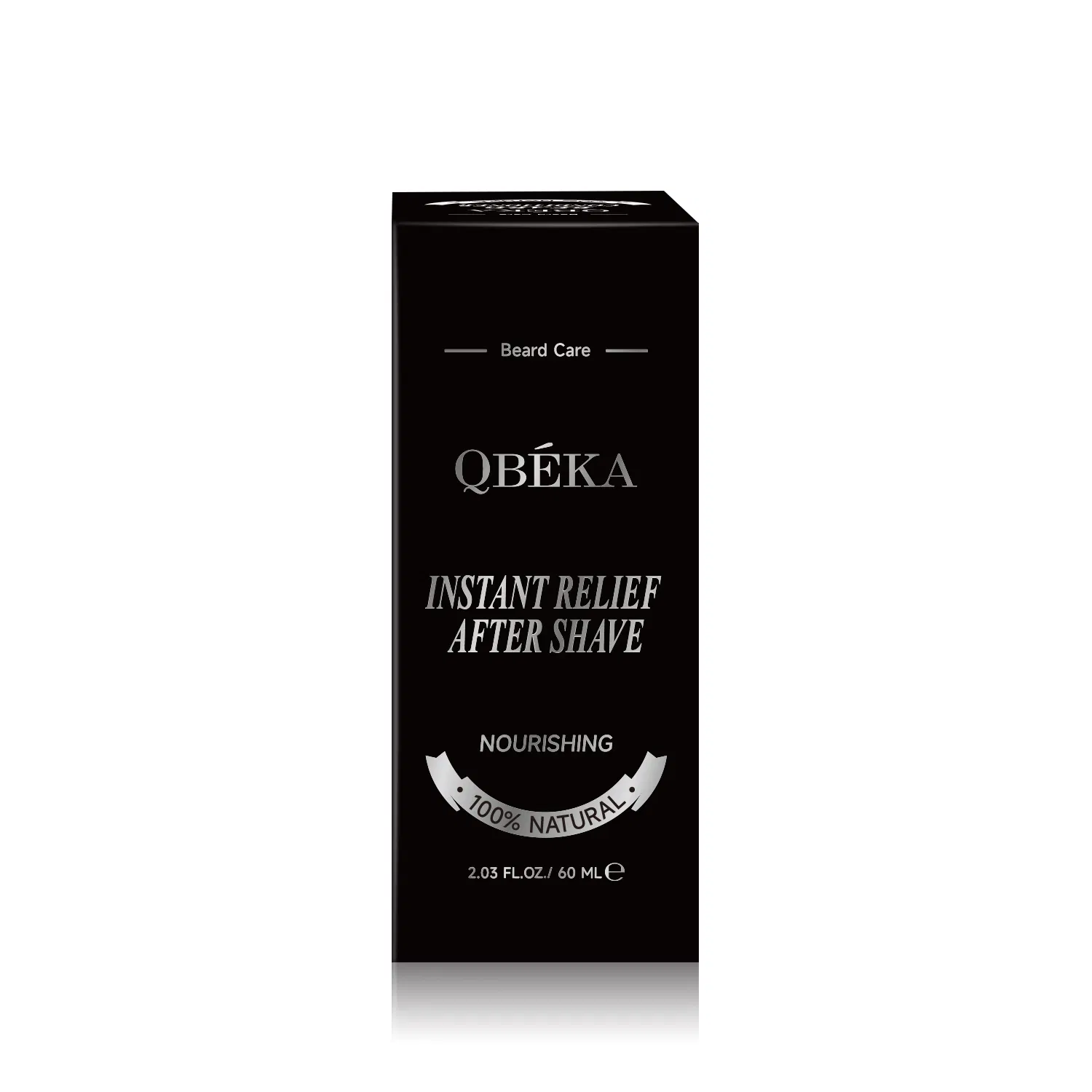Qbeka Instant Relief After Shave Toner Refreshing Soothing Long-Lasting Hydrating Moisturizing Alcohol-Free Formula