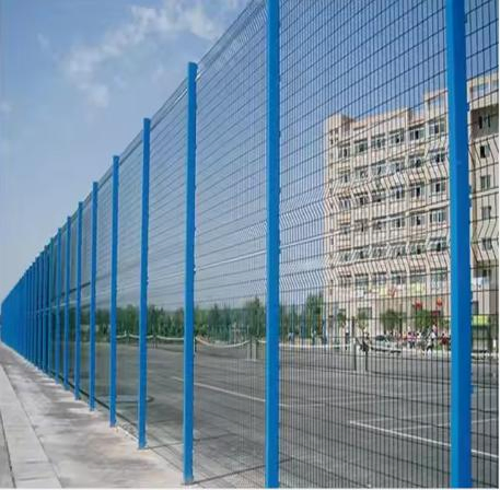 Wholesale Outdoor Metal Welding Curved Fence 3D Fence for Airport
