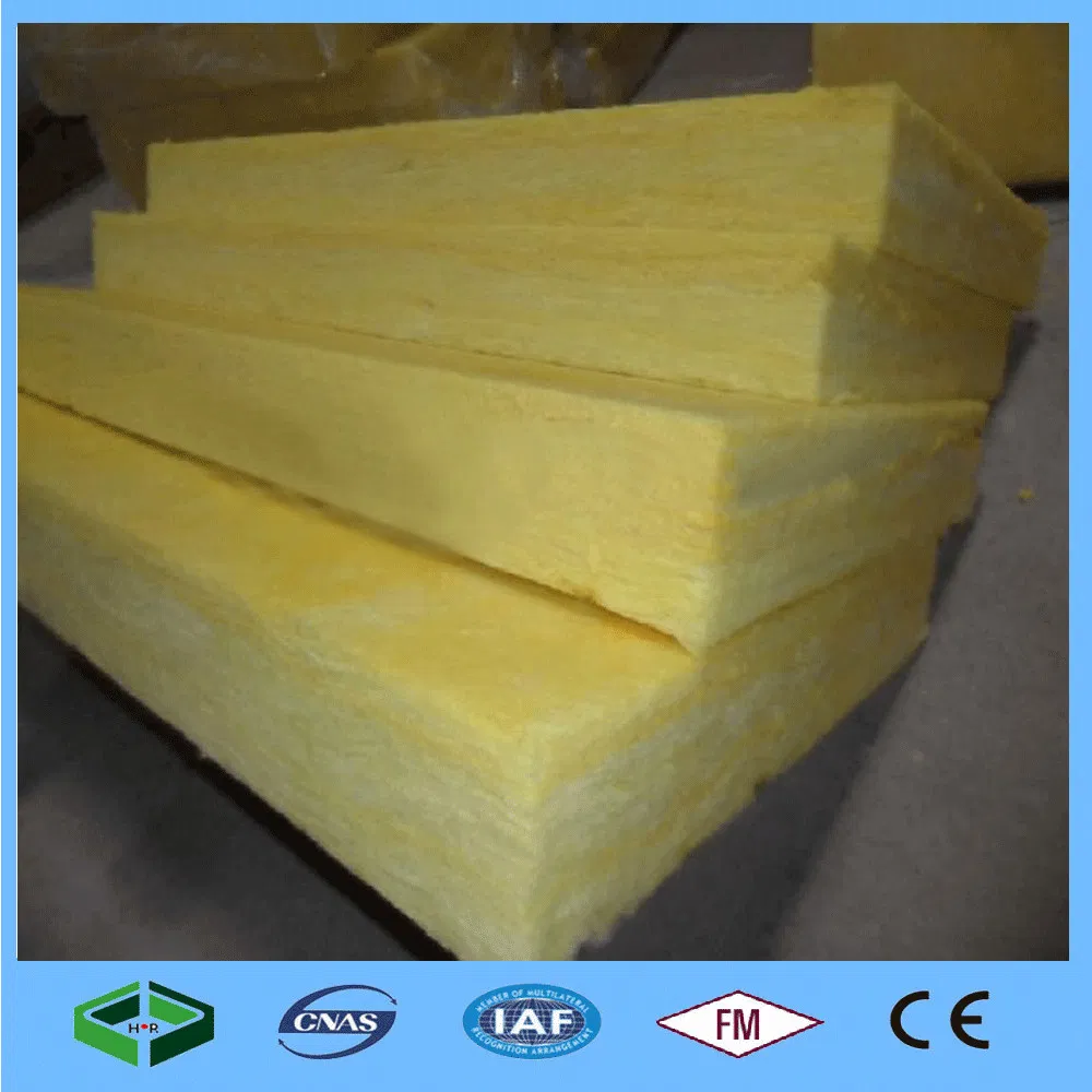 50mm 12kg/M3 Fireproof Heat Insulation Glass Wool Board