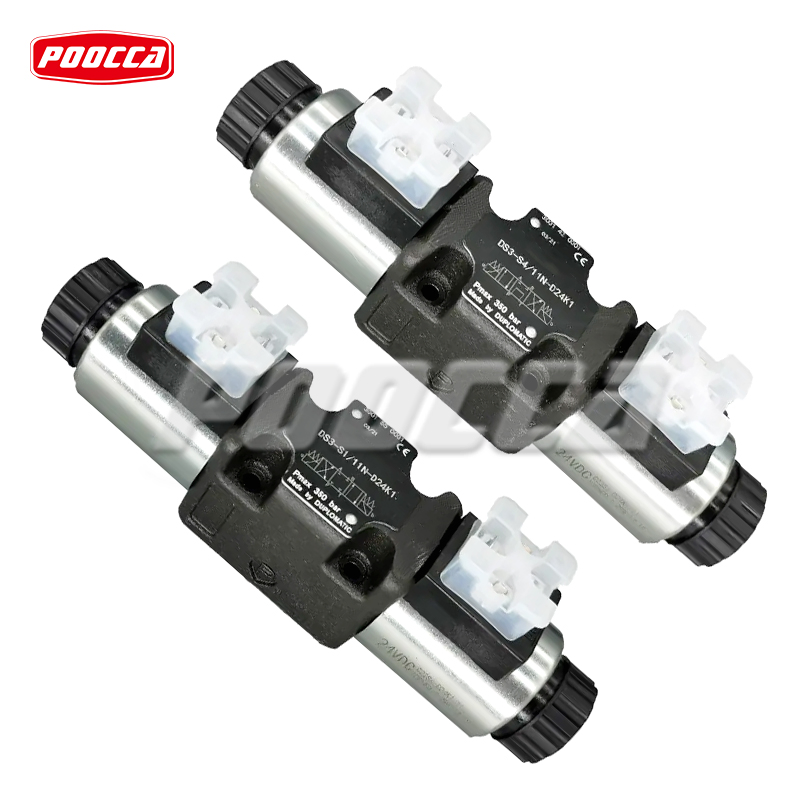 Гидравлический клапан соленоидный DS5-RK12N-D24K1 Poocca