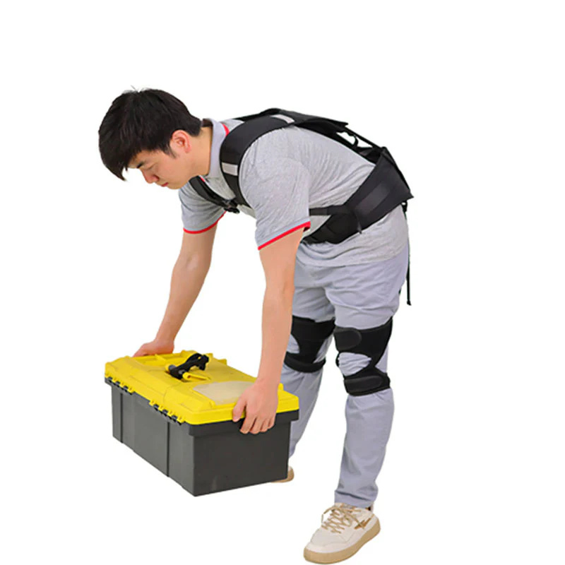 Soft Wearable Robotic Worker Exoskeleton Suit for Waist and Abdomen