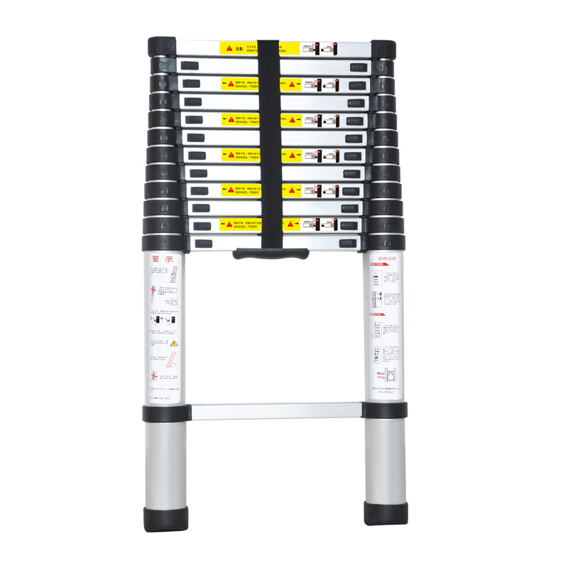 Multi-Function Outdoor Access Ladder Heavy-Duty Aluminum Alloy Telescopic Ladder