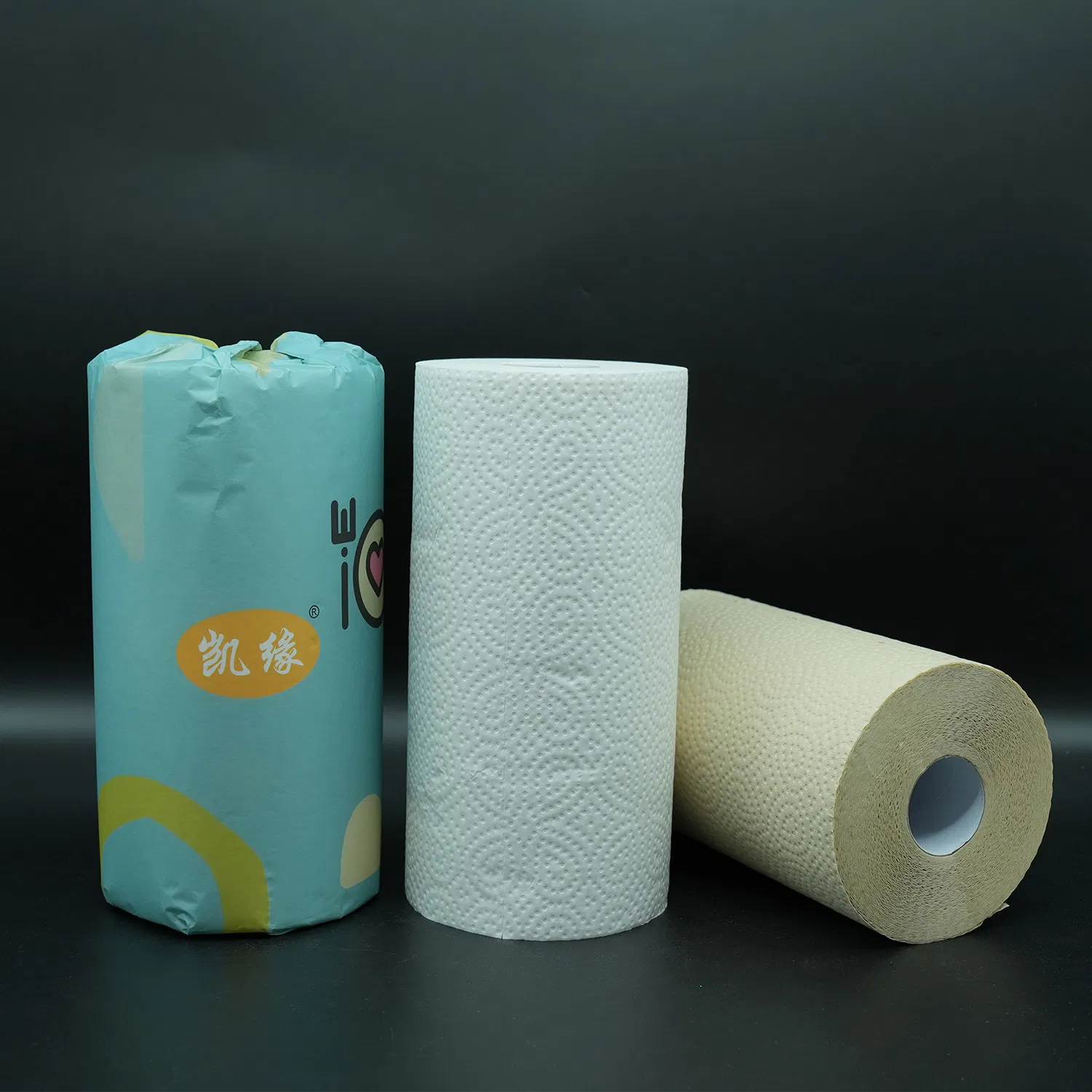 2ply/3ply Virgin Wood Pulp/Bamboo Pulp/Recycled Pulp Soft Kitchen Paper Towel