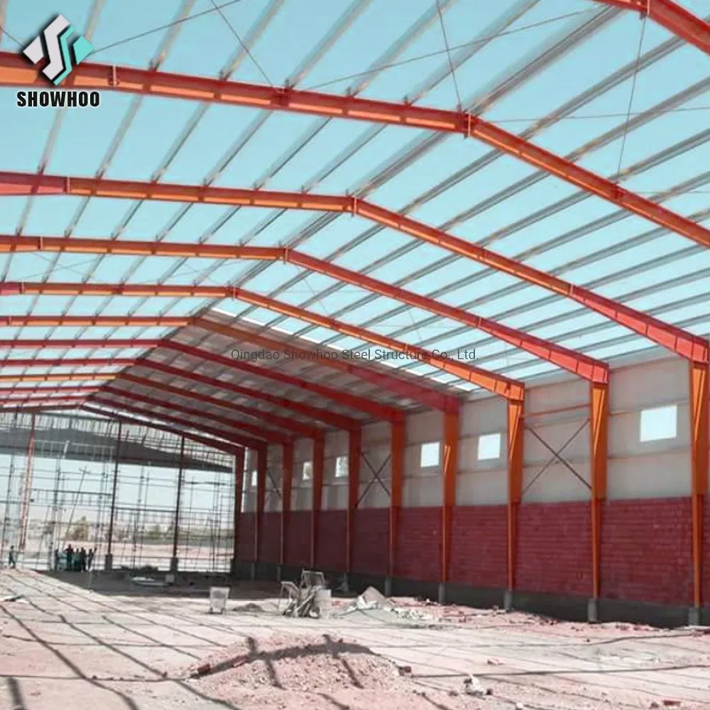 Low Cost High Rise Modern Design Prefabricated Steel Structure Warehouse Building