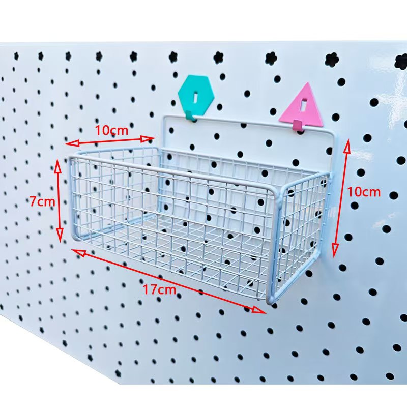 Bulk Discount Wholesale Custom Metal Shelving Racks Iron Storage Basket