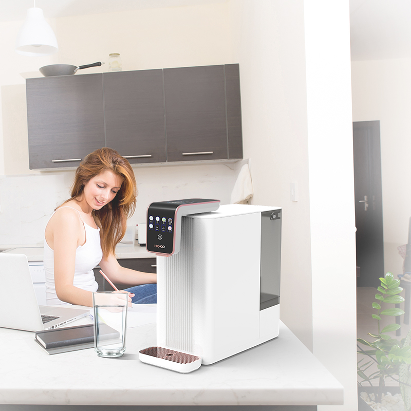 Desktop Drinking Water Purifier Reverse Osmosis Filtration System Can Add Hydrogen