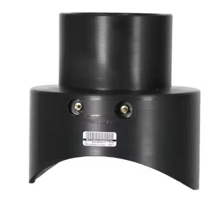 Durable HDPE Saddle Reducing Tee for Large Branch Connections