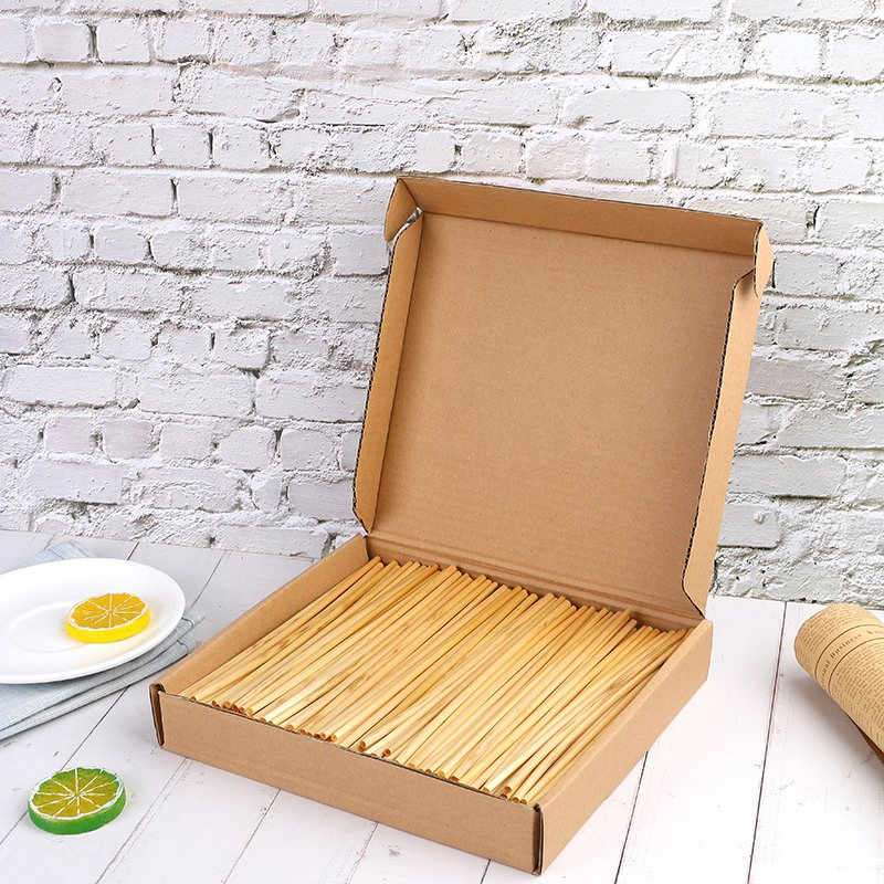 Disposable Eco Friendly 100% Nature Biodegradable Wheat Drinking Straw