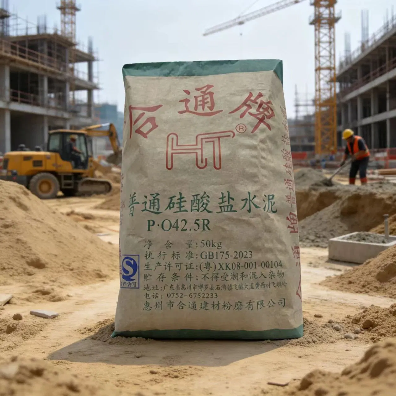 High-Quality Portland Cement for Building Material Applications