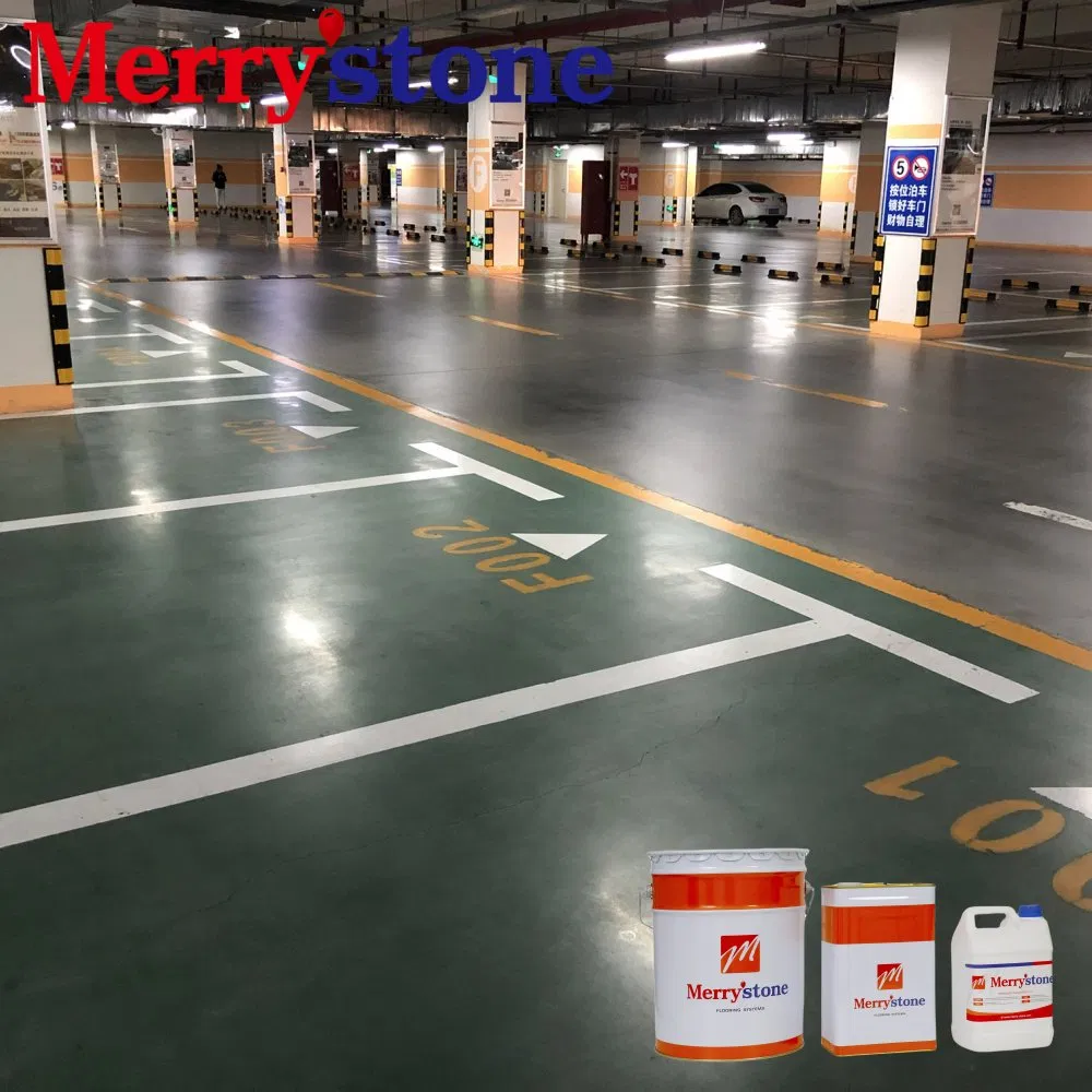 Decorative Wear-Resistant Colored Sealer Curing Concrete Floor Coating for High-End Underground Parking Lots