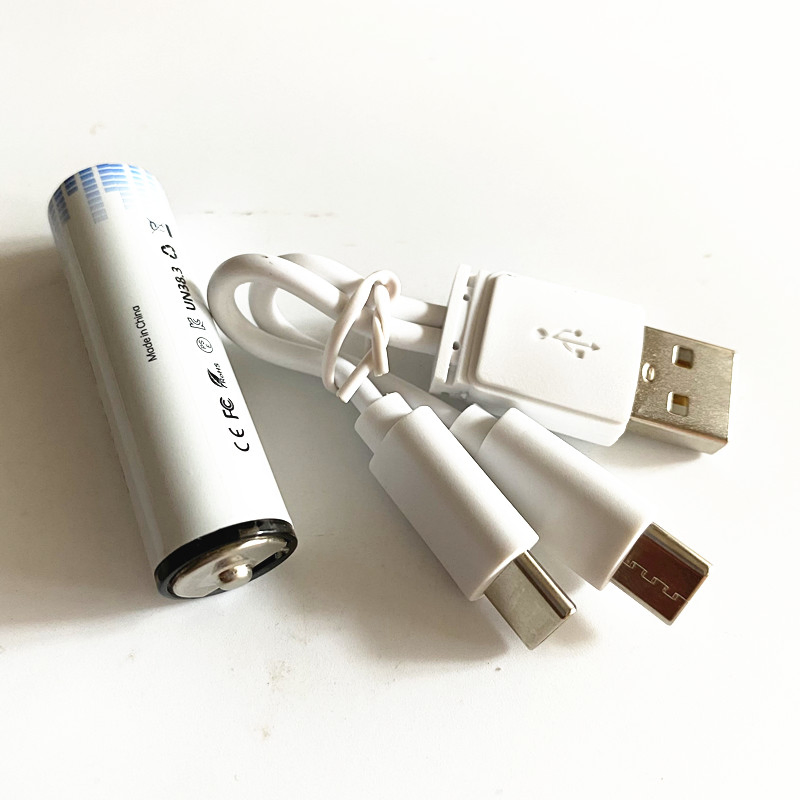 High Power 1.5V Battery Lithium USB Rechargeable AA Batteries