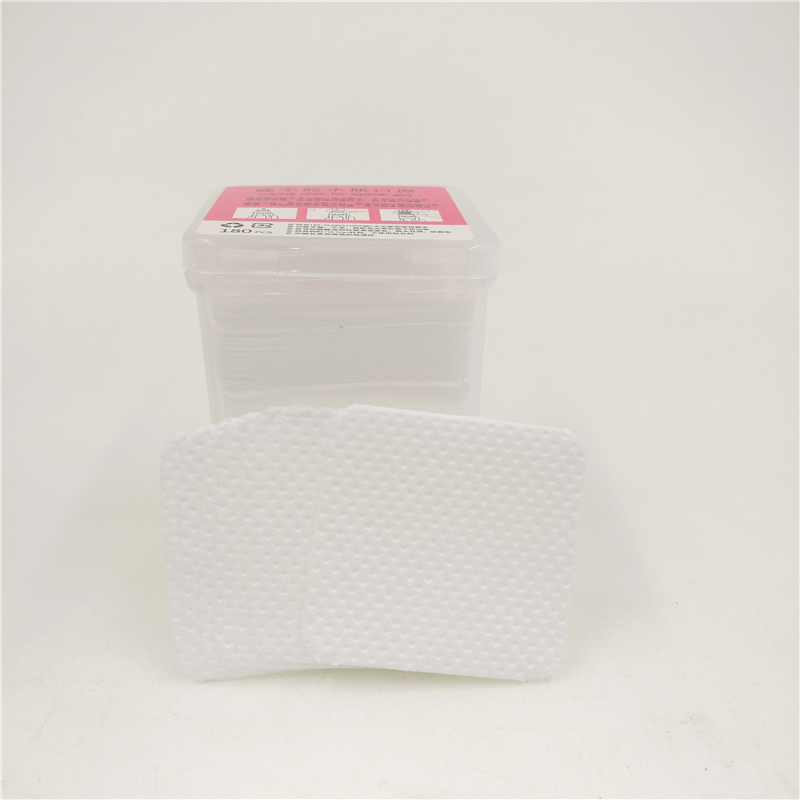 Non Woven Cotton Eyelash Adhesive Remover Glue Wipes