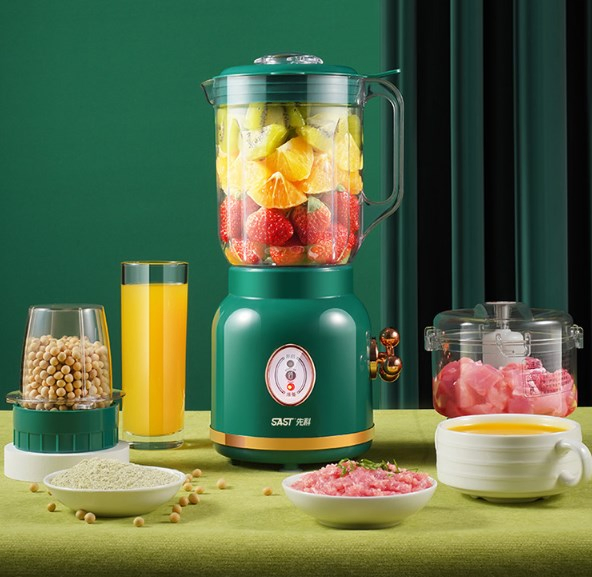 High Speed Multi Function Table Stainless Steel Kitchen Electric Mixer Baby Food Meat Fruit Juicer Blender Multifunctional Blender