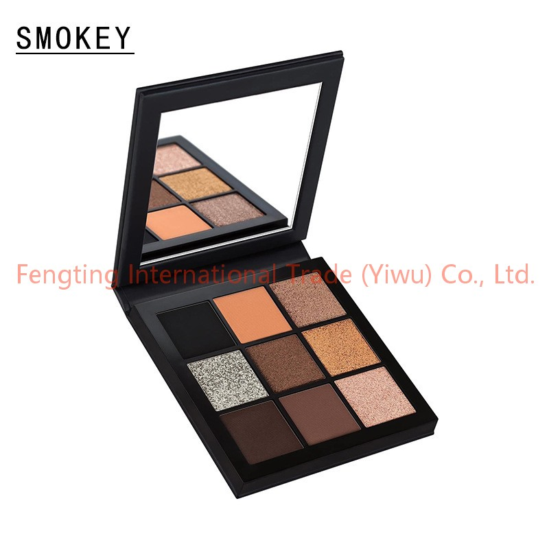 High Quality Eye Shadow Palette with Glitter Shimmer Metallic Mineral Finish Nature-Inspired Cosmetics Palette Makeup Eyeshadow