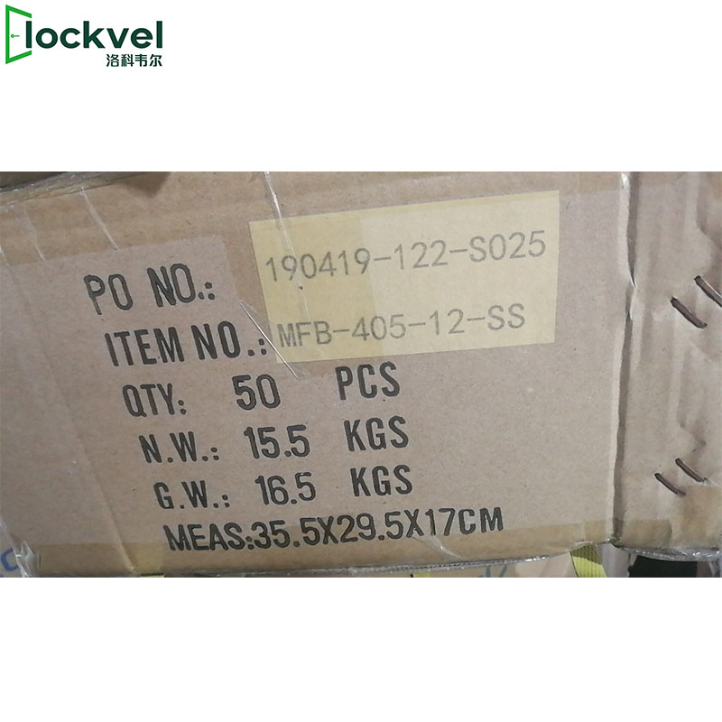 304 Stainless Steel Door Flush Bolt Lock for Double Wooden Door