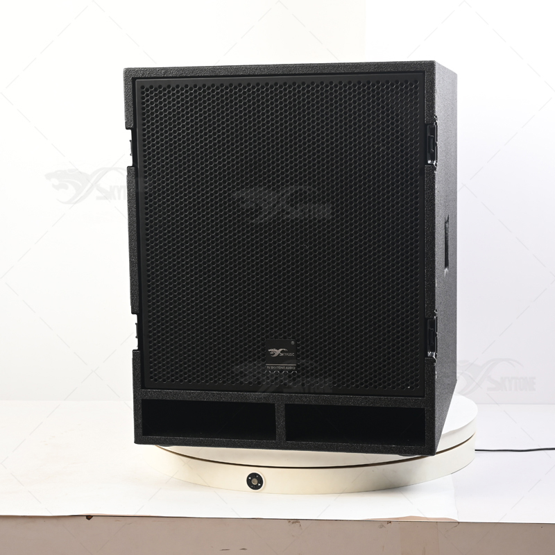 Portable Column Speaker with 15 Inch Active Subwoofer Audio System with DSP Amplified