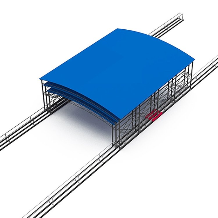 Prefab Steel Structure Building with Curtain Glass Wall for Car Showroom