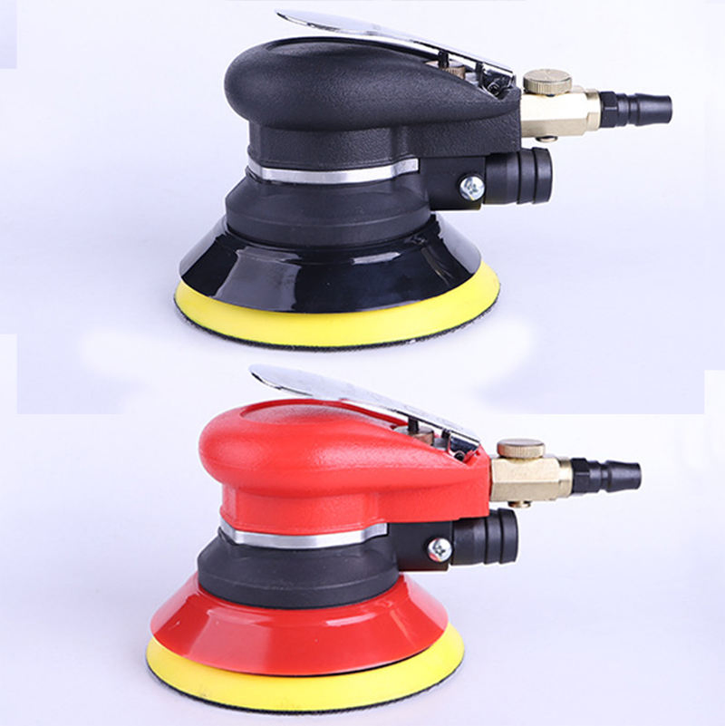 Puffer PT-2501V 5 Inch Pad Car Automotive Vacuum Pneumatic Air Random Orbital Sander