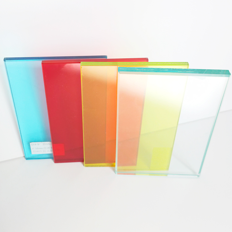 6.38mm 8.38mm 10.38mm 12.76mm Safety Tempered Toughened Clear Colored PVB Laminated Glass Price Vidrio Laminado
