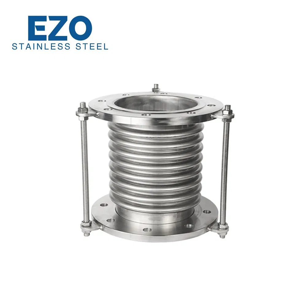 Stainless Steel DN900 OEM High Precision Axial Expansion Joint Metallic Bellow Joint Dismantling Piece Double Flange Compensator